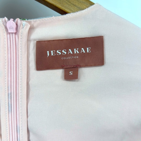 JessaKae Pink Floral Midi Dress - Picture 6 of 6